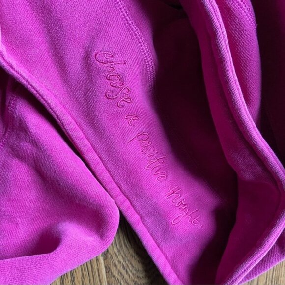 Lululemon Pink Scuba Hoodie *Stretch size 10 - Picture 9 of 12